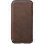 Nomad Folio Lederen Tri-Fold Case voor Apple iPhone XS / X van Apple - Bruin