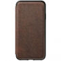 Nomad Folio Lederen Tri-Fold Case voor Apple iPhone XS Max. - Bruin