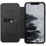 Nomad Folio lederen koffer met Nomad Folio-leren hoesje Apple iPhone XS Max. - zwart