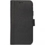 Gedecodeerd leder 2 in 1 Portemonnee voor 2 in 1 portemonnee Apple iPhone X - zwart
