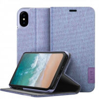LAUT Apex gebreide koffer voor iPhone X - violet