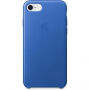 Originele Apple lederen koffer voor iPhone 8 / 7 - elektroblauw