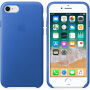 Originele Apple lederen koffer voor iPhone 8 / 7 - elektroblauw