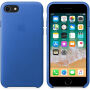 Originele Apple lederen koffer voor iPhone 8 / 7 - elektroblauw