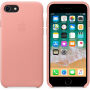 Originele Apple lederen koffer voor iPhone 8 / 7 - lichtroze