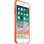 Originele Apple lederen koffer voor iPhone 8 Plus / 7 Plus - fel oranje