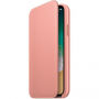 Origineel Apple Folio lederen koffer voor iPhone X - lichtroze