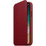 Origineel Apple Folio lederen koffer voor iPhone X - rood