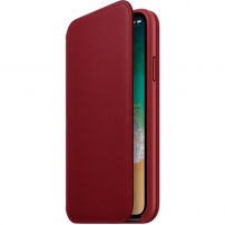 Origineel Apple Folio lederen koffer voor iPhone X - rood