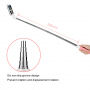 JOYROOM selfie stick met bekabelde trekker voor iPhone - zwart