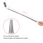 JOYROOM selfie stick met bekabelde trekker voor iPhone - rozig
