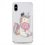 Beschermhoes voor iPhone X / XS - eenhoorn