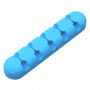 ORICO siliconen kabel organizer - kleiner - blauw