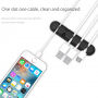 ORICO siliconen kabel organizer - kleiner - blauw