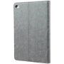Luxe koffer met ruimte voor pasjes voor iPad mini 4 / 5 - grijs
