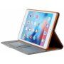 Luxe koffer met ruimte voor pasjes voor iPad mini 4 / 5 - grijs