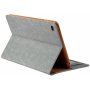 Luxe koffer met ruimte voor pasjes voor iPad mini 4 / 5 - grijs
