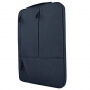 Universele tas met vakjes voor iPad tot 13" / MacBook tot 14" - donkerblauw