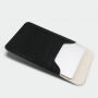Elegante enveloppe voor iPad tot 13" / MacBook tot 14" - zwart