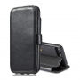2in1 retro uitneembare koffer voor iPhone 7 Plus / 8 Plus - zwart