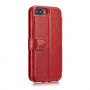 2in1 retro uitneembare koffer voor iPhone 6 Plus / 6S Plus - rood