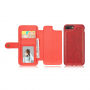 2in1 retro uitneembare koffer voor iPhone 6 Plus / 6S Plus - rood