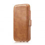 2in1 retro uitneembare koffer voor iPhone 7 Plus / 8 Plus - Bruin