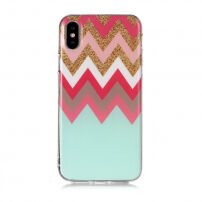 dekking voor iPhone X / XS - geometrisch patroon