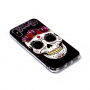 dekking voor iPhone XR - Santa Muerte