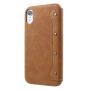 Flipcase voor iPhone XR - Bruin