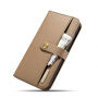 2in1 afneembare flip case voor iPhone XS Max. - Bruin