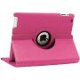 Draaibare 360° beschermhoes voor iPad 2 / 3 / 4 - fuchsia