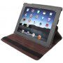 Draaibare 360° beschermhoes voor iPad 2 / 3 / 4 - bruin
