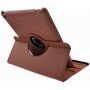 Draaibare 360° beschermhoes voor iPad 2 / 3 / 4 - bruin