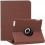 Draaibare 360° beschermhoes voor iPad 2 / 3 / 4 - bruin