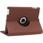 Draaibare 360° beschermhoes voor iPad 2 / 3 / 4 - bruin