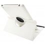 Draaibare 360° beschermhoes met slaapfunctie voor iPad 2 / 3 / 4 - wit