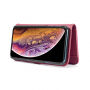 2in1 afneembare flip case voor iPhone XS Max. - rood