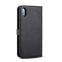 2in1 afneembare flip case voor iPhone XS Max. - zwart