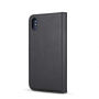 2in1 afneembare flip case voor iPhone XS Max. - zwart