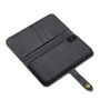 2in1 afneembare flip case voor iPhone XS Max. - zwart