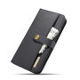 2in1 afneembare flip case voor iPhone XS Max. - zwart