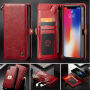 CASEME 2in1 afneembare koffer voor iPhone XS Max. - rood