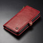 CASEME 2in1 afneembare koffer voor iPhone XS Max. - rood