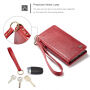 CASEME 2in1 afneembare koffer voor iPhone XS Max. - rood