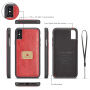 CASEME 2in1 afneembare koffer voor iPhone XS Max. - rood