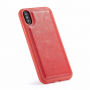 2in1 uitneembare koffer met lus voor iPhone XS Max. - rood