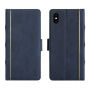 2in1 uitneembare "Boeken" koffer voor iPhone XS Max. - blauw