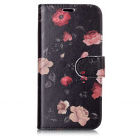 2in1 afneembare koffer voor iPhoneXS Maximum - bloemen