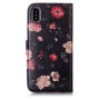 2in1 afneembare koffer voor iPhoneXS Maximum - bloemen